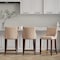 Manhattan Comfort Shubert Counter Stool in Tan - Set of 3 3-CS016-TN - alternate 1